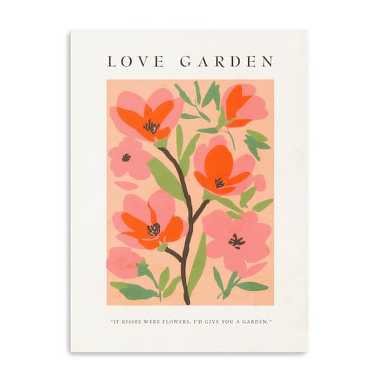 Love Garden Canvas Giclée Art